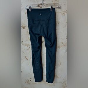 ✨ Lululemon In Movement Leggings Size 4 High Rise Dark Teal EUC